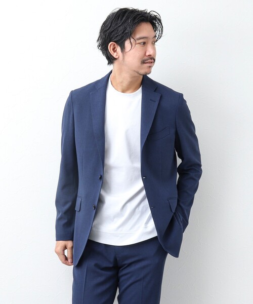 NOLLEY'S goodman(ノーリーズグッドマン)の「《ビジカジ / セットアップ対応》サマートラベスト TRABEST ジャケット(テーラードジャケット・メンズ・グレー/ブラウン/ネイビー/インディゴブルー・XL/L/M/S)」の5枚目の写真