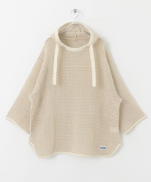 ARMY TWILL（アーミーツイル）の「ARMY TWILL　Cotton Mesh Hoodie（パーカー・メンズ・ホワイト系その他/ライトカーキ・MEDIUM/LARGE）」の12枚目の写真