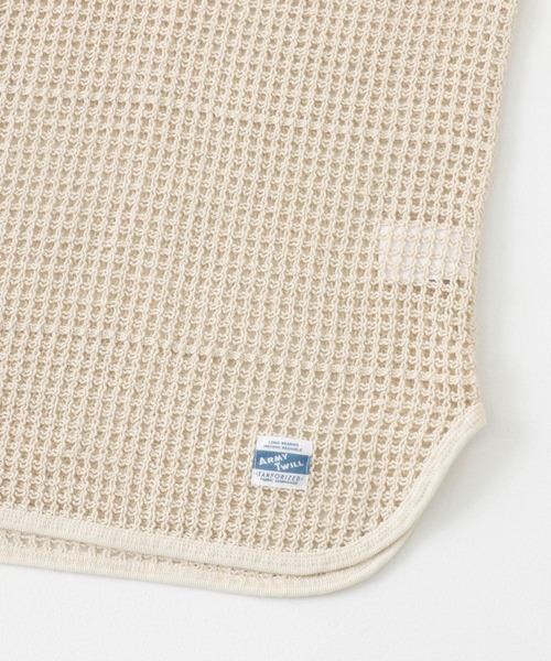 ARMY TWILL（アーミーツイル）の「ARMY TWILL　Cotton Mesh Hoodie（パーカー・メンズ・ホワイト系その他/ライトカーキ・MEDIUM/LARGE）」の20枚目の写真