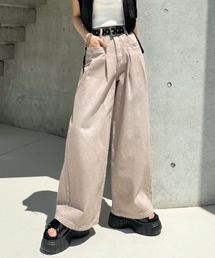 PAGEBOY | カラータックデニムパンツ(デニムパンツ)