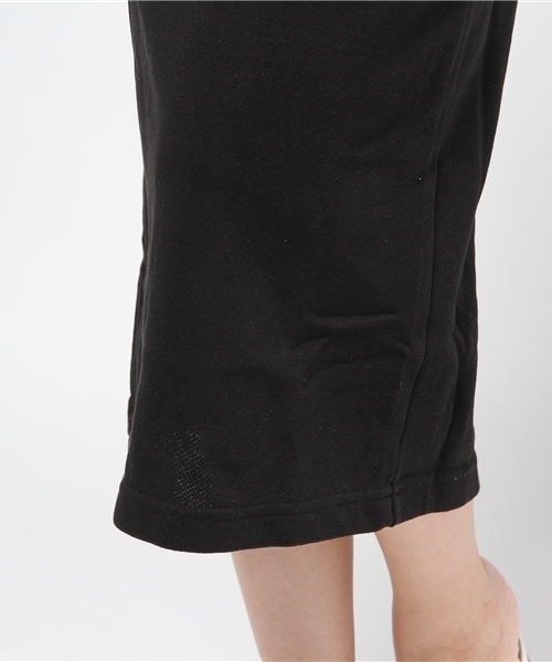 WEGO（ウィゴー）の「WEGO/スウェットロングタイトスカート（スカート・レディース・カーキ/ブラック・FREE）」の9枚目の写真