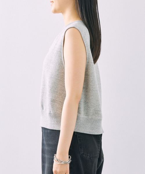 バビロン　BABYLONE　カットオフショートスウェット　グレー BABYLONE｜カットオフショートスウェット | Rakuten Fashion