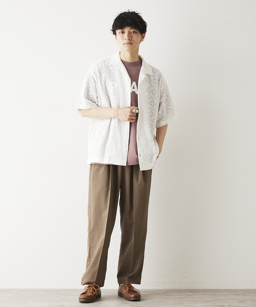 JOURNAL STANDARD relume（ジャーナルスタンダード　レリューム）の「SPORTCLAD / スポーツクラッド 別注 ツータック イージースラックス（スラックス・メンズ・ブラック/サックスブルー/ブラウン・SMALL/MEDIUM/LARGE）」の22枚目の写真