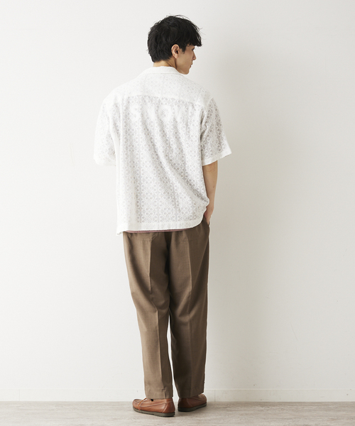 JOURNAL STANDARD relume（ジャーナルスタンダード　レリューム）の「SPORTCLAD / スポーツクラッド 別注 ツータック イージースラックス（スラックス・メンズ・ブラック/サックスブルー/ブラウン・SMALL/MEDIUM/LARGE）」の19枚目の写真