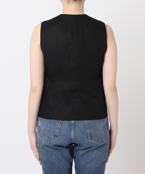 【新品】Plage Linen ベスト plage linen nuance ベスト plage｜linen nuance ベスト