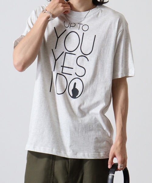FUNALIVE(ファンアライブ)の「メッセージプリント半袖Tシャツ(Tシャツ/カットソー・メンズ・ブラック/グレー系その他/ベージュ/チャコール/オートミール/グレー系/グレー/ホワイト・L/LL/M)」の18枚目の写真