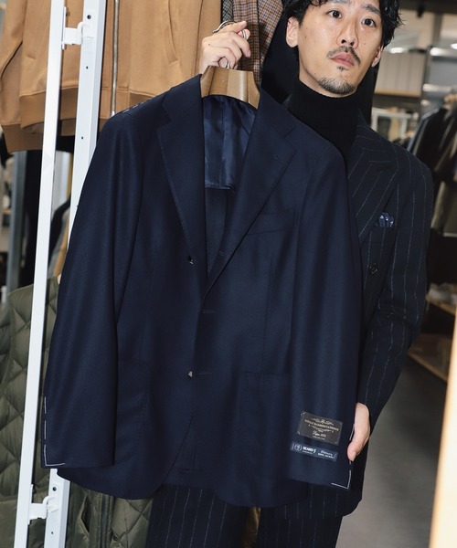 BEAMSf easy テーラードジャケット 44 BEAMS F（ビームスエフ）の「EASY VITALE BARBERIS CANONICO ウール