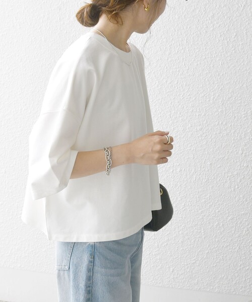 tシャツ SHIPS any:「洗濯機可能」インレイ ハーフスリーブ ショートTEE レディース SHIPS any tシャツ any:「洗濯機可能」インレイ ハーフスリーブ