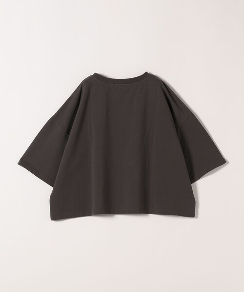 SHIPS any(シップス エニィ)の「【WEB限定】SHIPS any:〈洗濯機可能〉インレイ ハーフスリーブ ショートTEE(Tシャツ/カットソー・レディース・ホワイト/ブルー/ブラック/レンガ/チャコールグレー/グリーン・ONE SIZE)」の17枚目の写真