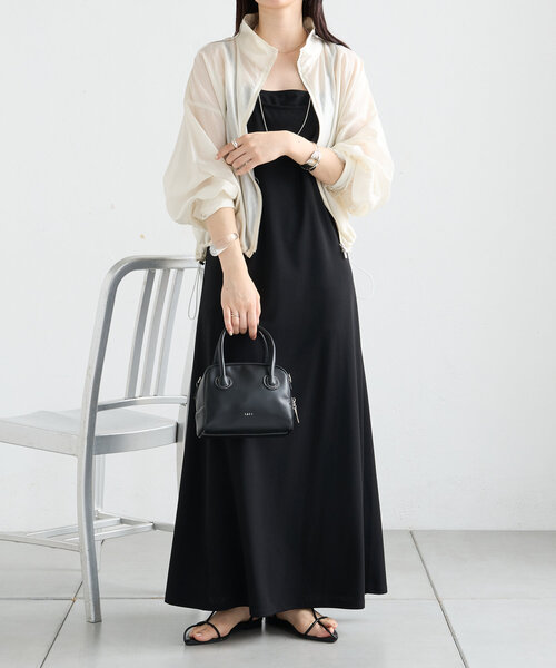 mystic（ミスティック）の「【サイズ展開あり】レイヤードキャミワンピース（ワンピース・レディース・レッド/オフホワイト/ブラック・1/2）」の13枚目の写真