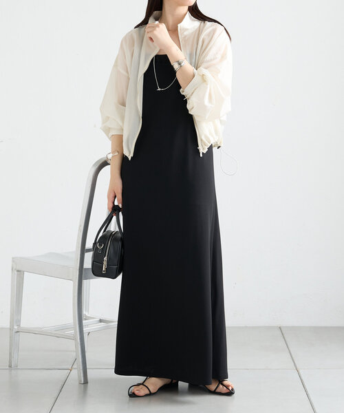 mystic（ミスティック）の「【サイズ展開あり】レイヤードキャミワンピース（ワンピース・レディース・レッド/オフホワイト/ブラック・1/2）」の14枚目の写真