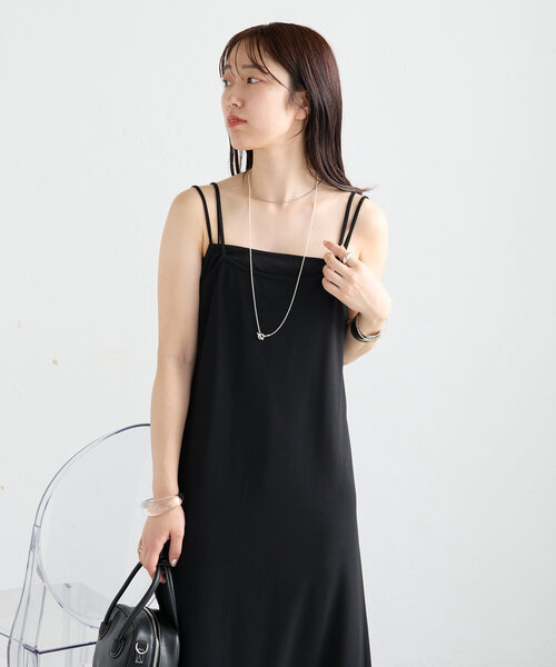 mystic（ミスティック）の「【サイズ展開あり】レイヤードキャミワンピース（ワンピース・レディース・レッド/オフホワイト/ブラック・1/2）」の16枚目の写真