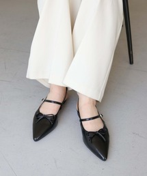 CLEIO（クレイオ）の「【CLEIO】リボンポインテッドパンプス（パンプス）」