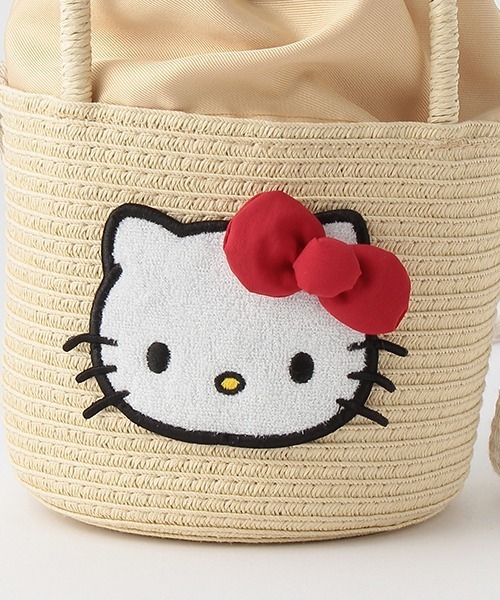 petit main(プティマイン)の「【サンリオ】KITTY2wayポシェット(ショルダーバッグ・キッズ・オフホワイト/レッド・FREE)」の7枚目の写真