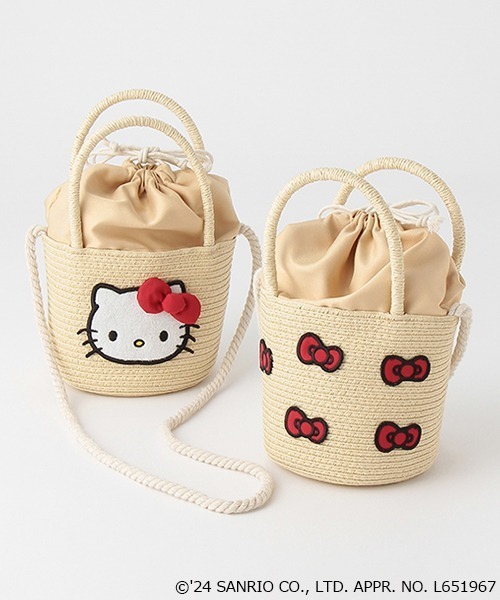 petit main(プティマイン)の「【サンリオ】KITTY2wayポシェット(ショルダーバッグ・キッズ・オフホワイト/レッド・FREE)」の14枚目の写真