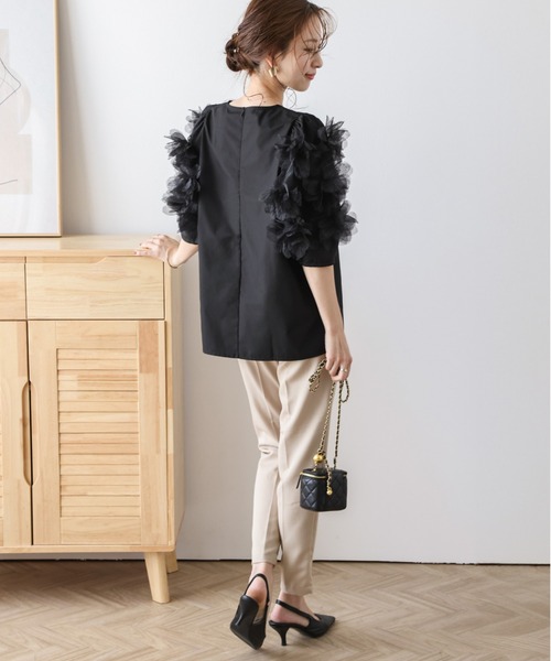 ショルダーフラワーブラウス（シャツ/ブラウス）｜AMELY（エミリー）