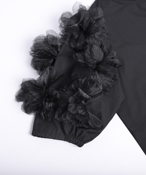 ショルダーフラワーブラウス（シャツ/ブラウス）｜AMELY（エミリー）