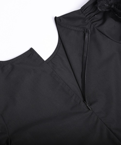 ショルダーフラワーブラウス（シャツ/ブラウス）｜AMELY（エミリー）