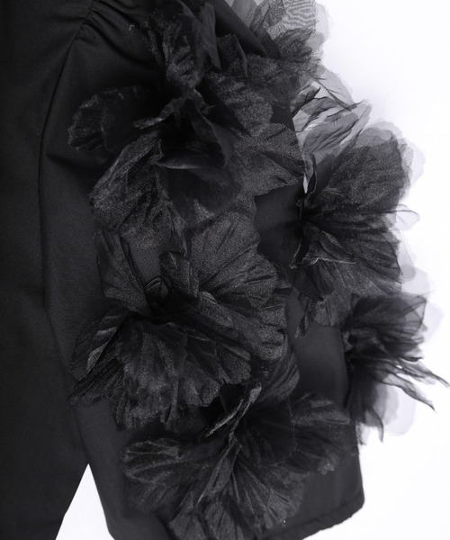 ショルダーフラワーブラウス（シャツ/ブラウス）｜AMELY（エミリー）