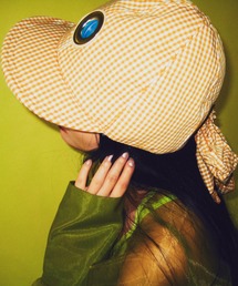 MONDEWORK（モンドワーク）の「circle check kilt cap（キャップ）」
