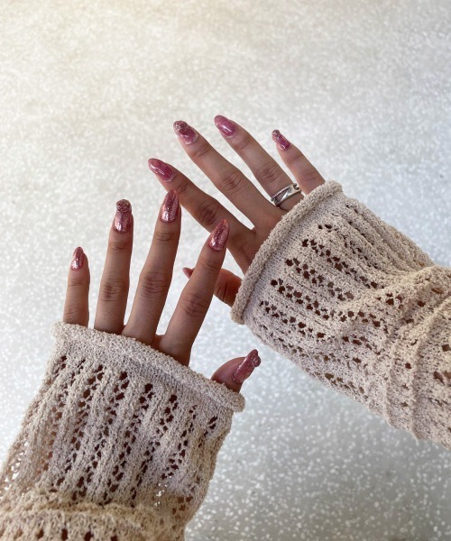 ketty cherie（ケティシェリー）の「チェックシアーニットトップス≪手洗い可能≫（ニット/セーター・レディース・ブラック/ベージュ・M）」の6枚目の写真