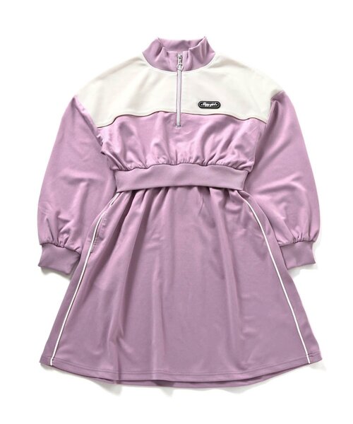 algy(アルジー)の「【ACTIVE・吸水速乾】ジャージワンピ(ワンピース・キッズ・ネイビー/ピンク・XXX-SMALL/XX-SMALL/X-SMALL/MEDIUM/SMALL)」の5枚目の写真