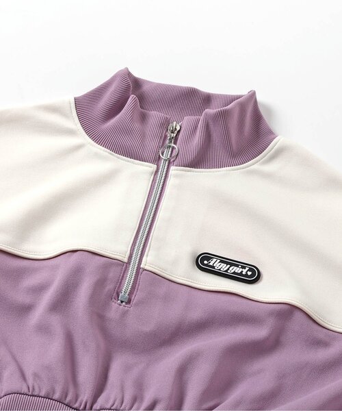 algy(アルジー)の「【ACTIVE・吸水速乾】ジャージワンピ(ワンピース・キッズ・ネイビー/ピンク・XXX-SMALL/XX-SMALL/X-SMALL/MEDIUM/SMALL)」の9枚目の写真