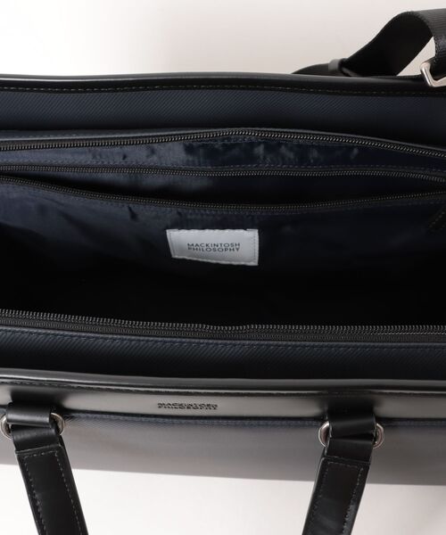 MACKINTOSH PHILOSOPHY(マッキントッシュ フィロソフィー)の「マッキントッシュ フィロソフィー バルミニック ブリーフケース A4 13.3インチPC 17655(ビジネスバッグ・メンズ・ブラック・FREE)」の16枚目の写真
