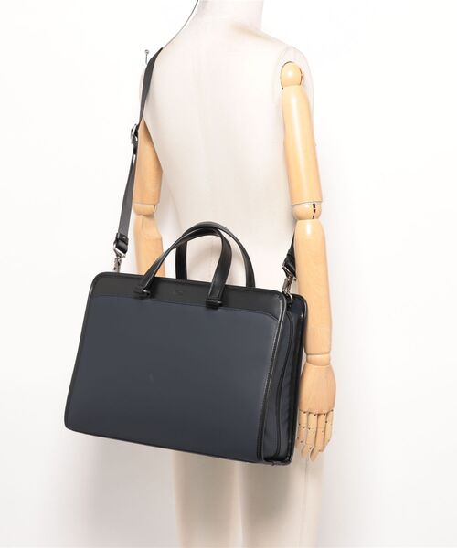 MACKINTOSH PHILOSOPHY(マッキントッシュ フィロソフィー)の「マッキントッシュ フィロソフィー バルミニック ブリーフケース A4 13.3インチPC 17655(ビジネスバッグ・メンズ・ブラック・FREE)」の17枚目の写真
