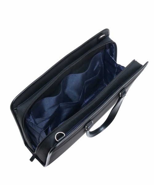 MACKINTOSH PHILOSOPHY(マッキントッシュ フィロソフィー)の「マッキントッシュ フィロソフィー バルミニック ブリーフケース A4 13.3インチPC 17655(ビジネスバッグ・メンズ・ブラック・FREE)」の7枚目の写真