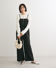 Green Parks | ウエストリボンサロペット(サロペット/オーバーオール)