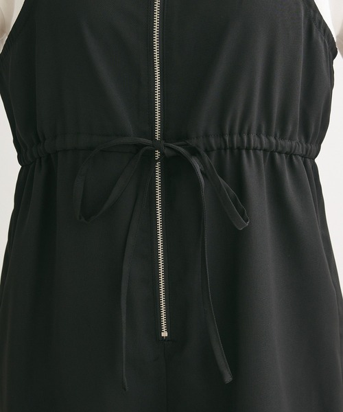 Green　Parks（グリーンパークス）の「ウエストリボンサロペット（サロペット/オーバーオール・レディース・グレー/ブラック・FREE）」の11枚目の写真