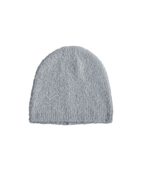 antiqua(アンティカ)の「ラメニットビーニー(ニットキャップ/ビーニー・レディース・グレー/ブラック・ONESIZE)」の13枚目の写真