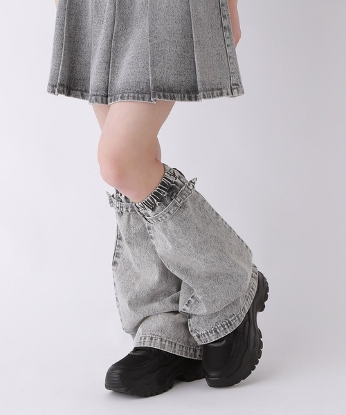 デニムルーズレッグカバー（レッグウォーマー）｜repipi armario