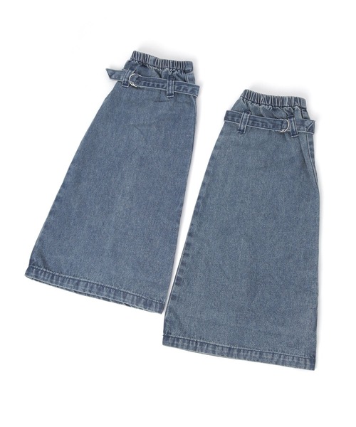 ぴぴぴ 　　neith Tokyo スカート レッグカバー　デニム デニムルーズレッグカバー（レッグウォーマー）｜repipi armario