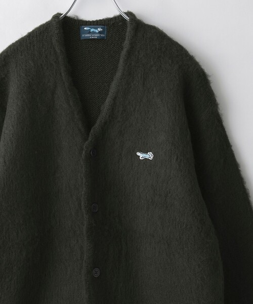 PENNEYS(ぺニーズ)の「Penneys(ぺニーズ)別注シャギーニットカーディガン(カーディガン/ボレロ・メンズ・ダークグレー/マスタード/ワインレッド/コバルトブルー・S/M/L/XL)」の1枚目の写真