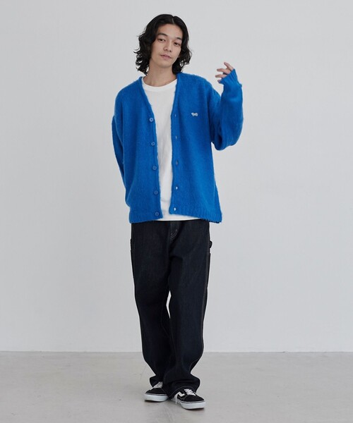 PENNEYS(ぺニーズ)の「Penneys(ぺニーズ)別注シャギーニットカーディガン(カーディガン/ボレロ・メンズ・ダークグレー/マスタード/ワインレッド/コバルトブルー・S/M/L/XL)」の15枚目の写真