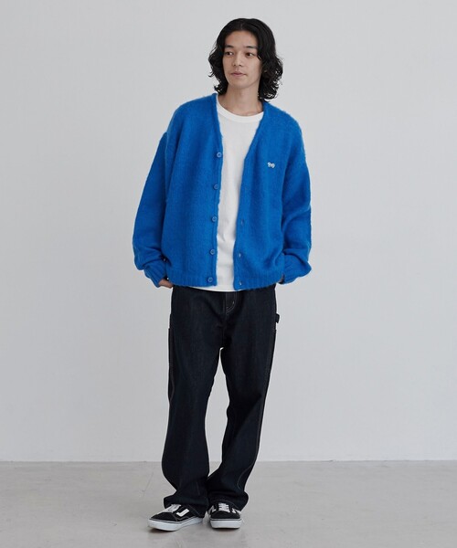 PENNEYS(ぺニーズ)の「Penneys(ぺニーズ)別注シャギーニットカーディガン(カーディガン/ボレロ・メンズ・ダークグレー/マスタード/ワインレッド/コバルトブルー・S/M/L/XL)」の17枚目の写真