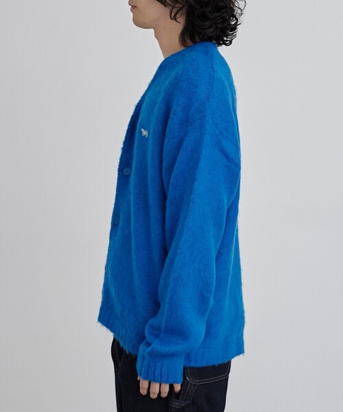 PENNEYS(ぺニーズ)の「Penneys(ぺニーズ)別注シャギーニットカーディガン(カーディガン/ボレロ・メンズ・ダークグレー/マスタード/ワインレッド/コバルトブルー・S/M/L/XL)」の21枚目の写真