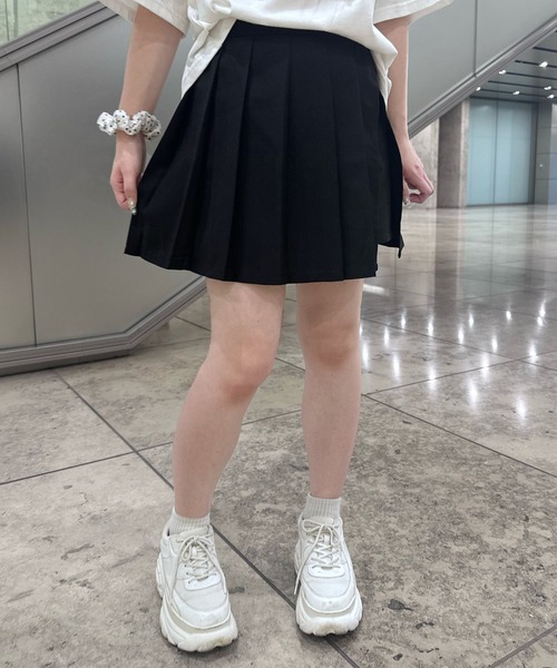 セール】2WAYプリーツラップスカパン【低身長さん向けSサイズ