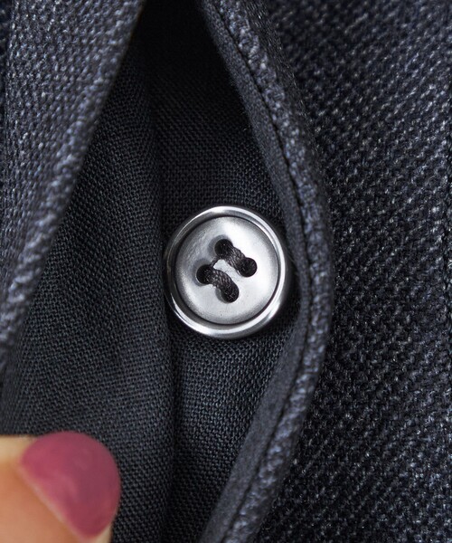 セール】デニムライクシャツワンピース（ワンピース）｜AMACA