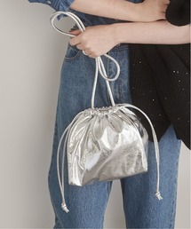 ANGIE | 2WAY巾着ショルダーバッグ メタリック / スパンコール(ショルダーバッグ)