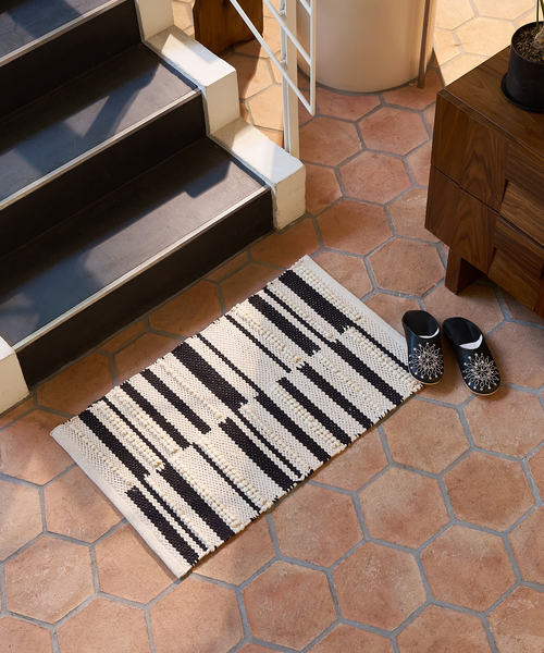 collex(コレックス)の「ビーズバブーシュ(ルームシューズ/スリッパ・レディース・グレー/グレイッシュブルー/ブラック・フリー)」の9枚目の写真