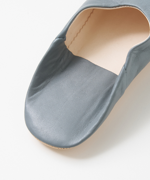 collex(コレックス)の「ビーズバブーシュ(ルームシューズ/スリッパ・レディース・グレー/グレイッシュブルー/ブラック・フリー)」の16枚目の写真