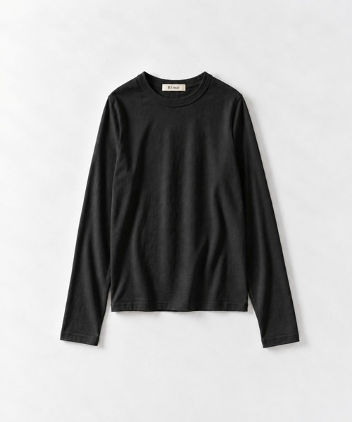 CANAL JEAN(キャナルジーン)の「El mar コットンストレッチロングTシャツ(Tシャツ/カットソー・レディース・アイボリー/ライトグレー/チャコールグレー/ブラック/ネイビー/ヘザーグレー・ONE SIZE)」の10枚目の写真