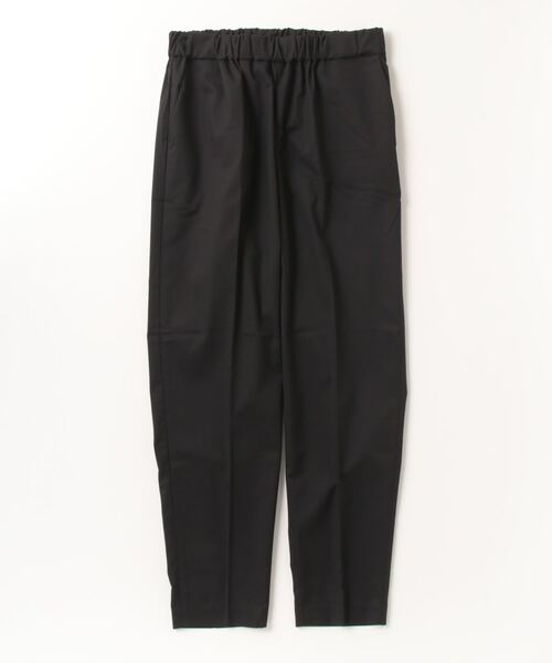 未使用タグ付き ミズイロインド センタープレス パンツ 2 黒