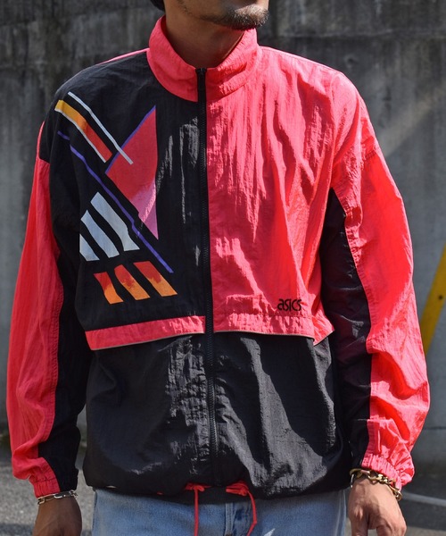 ASICS（アシックス）の「【ヴィンテージ古着】Asics フルジップ ジャケット（ブルゾン・メンズ・ブラック・LARGE）」の10枚目の写真