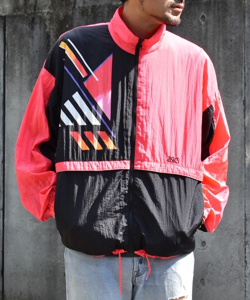 ASICS（アシックス）の「【ヴィンテージ古着】Asics フルジップ ジャケット（ブルゾン・メンズ・ブラック・LARGE）」の13枚目の写真