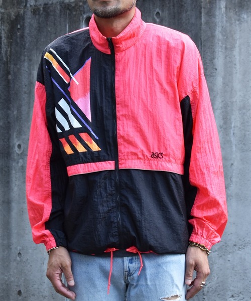 ASICS（アシックス）の「【ヴィンテージ古着】Asics フルジップ ジャケット（ブルゾン・メンズ・ブラック・LARGE）」の12枚目の写真