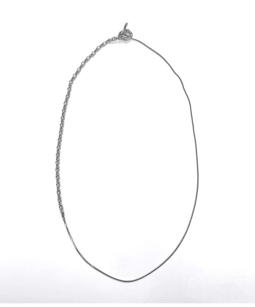 Settimissimo（セッティミッシモ）の「金属アレルギー対応ステンレスMIXチェーンロングラリエットネックレス（ネックレス・レディース・シルバー/ゴールド・FREE）」の11枚目の写真